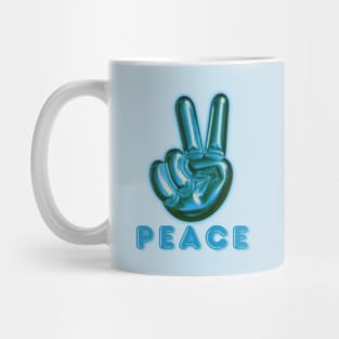 Peace - Peace Symbol - V Finger Sign Mug